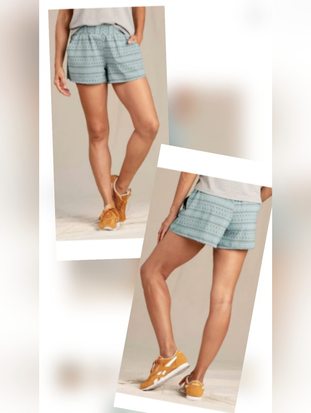 Toad and Co Sunkissed Pull-On Shorts Sz Small  Multicolor